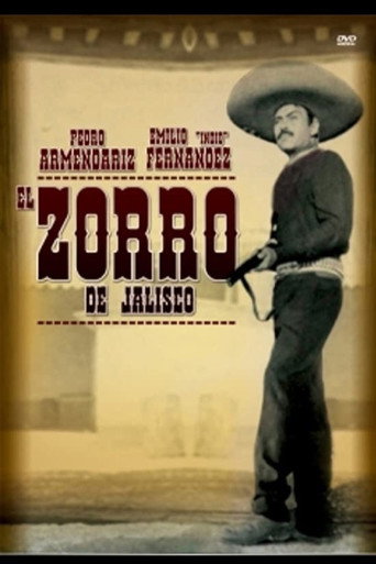 Movie poster for El Zorro de Jalisco (1941)