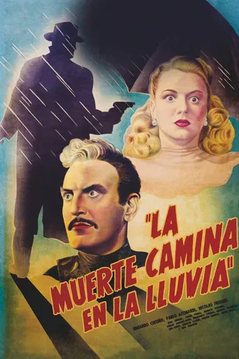 La muerte camina en la lluvia poster