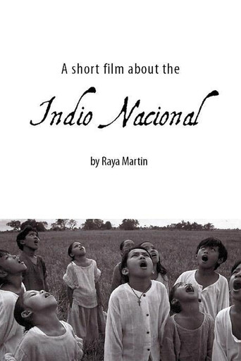 Movie poster for A Short Film About the Indio Nacional (2005)