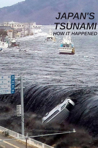 Movie poster for Japan's Tsunami: How It Happened (2011)