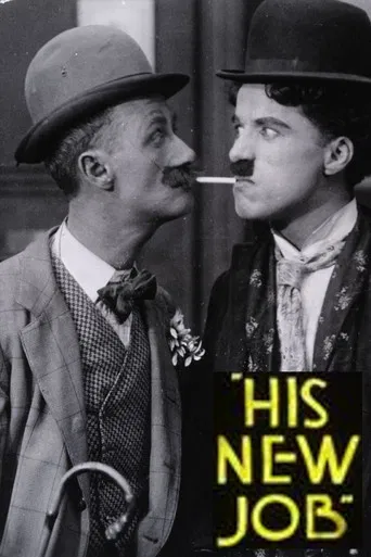 Movie poster for His New Job (1915)