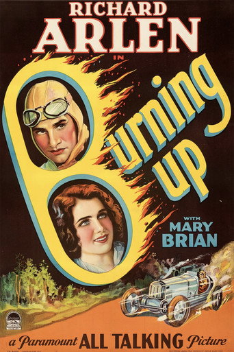 Movie poster for Burning Up (1930)
