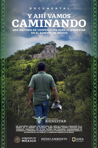 Movie poster for Y Ahí Vamos Caminando