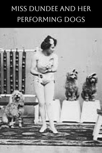 Movie poster for Miss Dundee and Her Performing Dogs (1902)