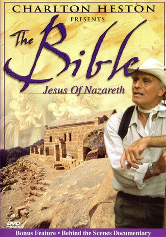 Movie poster for Charlton Heston Presents the Bible: Jesus of Nazareth (1993)