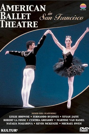 American Ballet Theatre in San Francisco poster