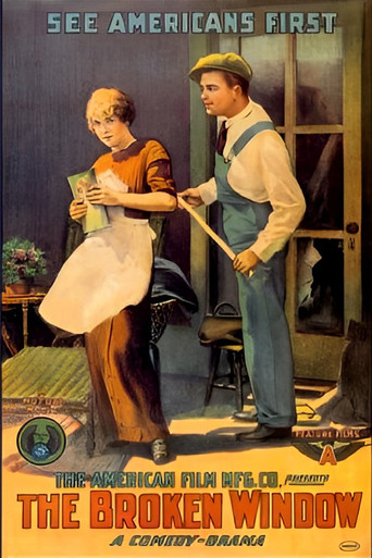 Movie poster for The Broken Window (1915)