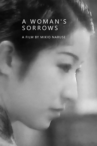 Movie poster for A Woman's Sorrows (1937)