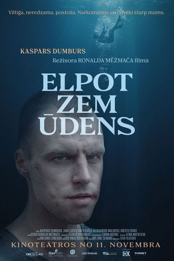 Elpot zem ūdens poster