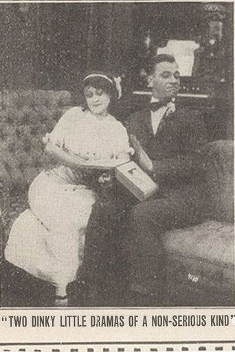Movie poster for Two Dinky Little Dramas of a Non-Serious Kind (1914)