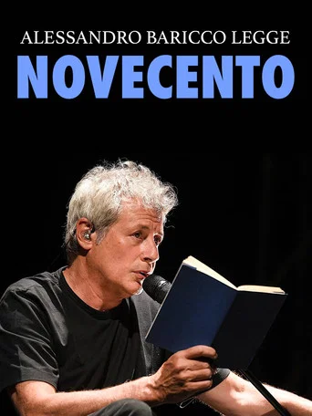 Movie poster for Alessandro Baricco legge Novecento (2022)
