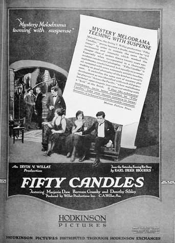 Movie poster for Fifty Candles (1921)