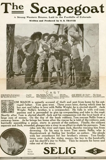 Movie poster for The Scapegoat (1912)