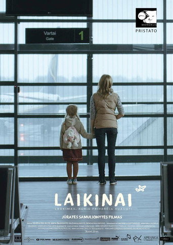 Movie poster for Laikinai (2011)