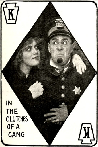 Movie poster for In the Clutches of the Gang (1914)