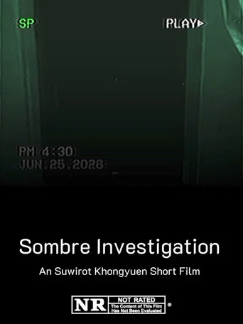 Movie poster for Sombre Investigation (2026)
