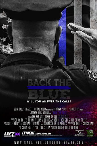 Back the Blue poster