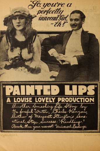 Movie poster for Painted Lips (1918)
