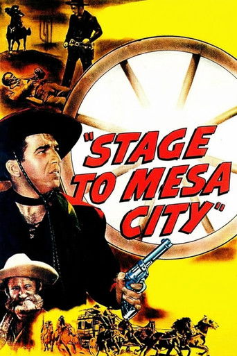 Stage to Mesa City poster