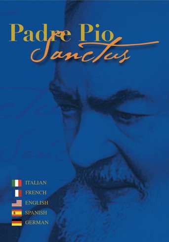 Movie poster for Padre Pio Sanctus (2003)