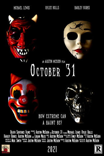 Movie poster for October 31 (2021)