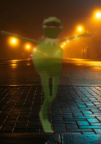 A delicate dance with god ~ {Kermit poster
