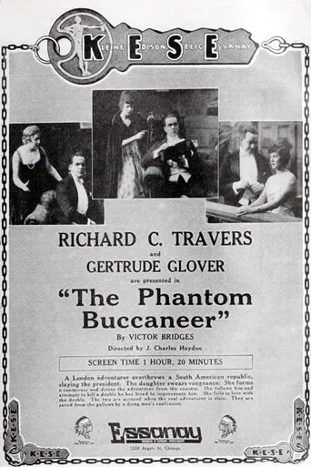 Movie poster for The Phantom Buccaneer (1916)
