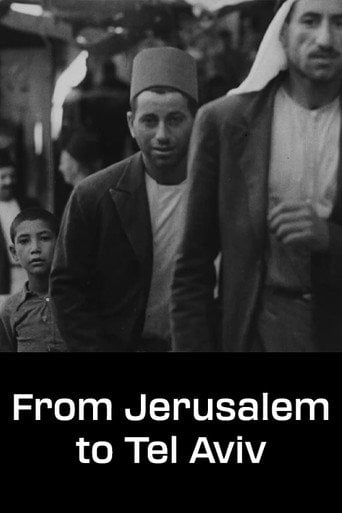 Movie poster for From Jerusalem to Tel Aviv (1939)