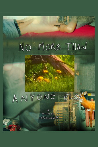 Movie poster for NO MORE THAN ANYONE ELSE (2026)