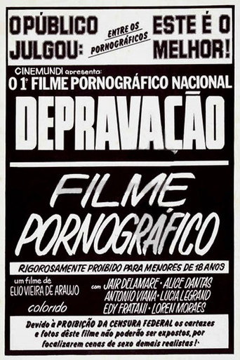 Movie poster for Depravação (1980)