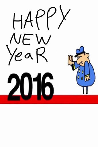 Happy New Year 2016 poster