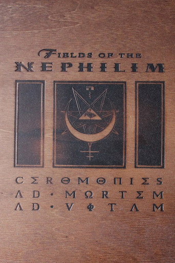 Movie poster for Fields of the Nephilim: Ceromonies (2012)