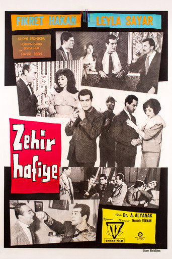 Movie poster for Zehir hafiye (1964)