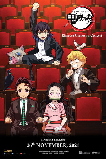 Movie poster for Kimetsu Orchestra Concert (2021)