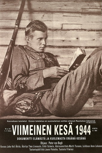 Movie poster for The Last Summer 1944 (1992)