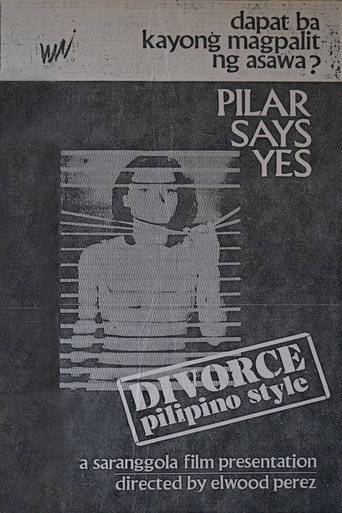 Movie poster for Divorce: Pilipino Style (1976)