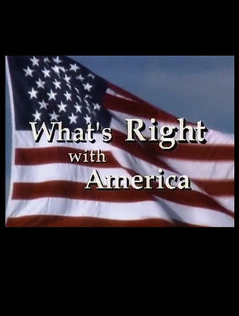 What's Right with America poster