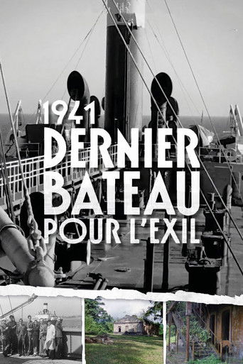 1941, dernier bateau pour l'exil poster