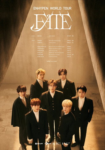Movie poster for Enhypen World Tour 'FATE' (2023)