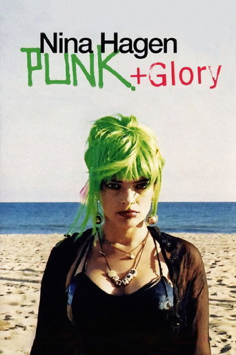 Movie poster for Nina Hagen = Punk + Glory (1999)
