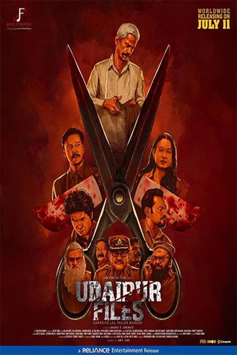 Movie poster for Udaipur Files: Kanhaiya Lal Tailor Murder (2025)