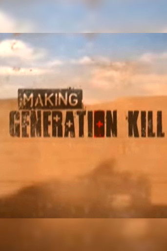 Making Generation Kill poster