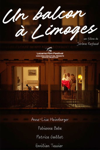 A Balcony in Limoges poster