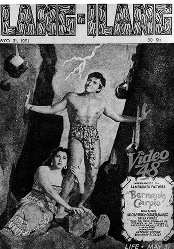 Movie poster for Bernardo Carpio (1951)