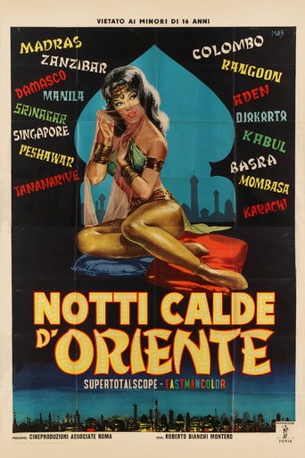 Movie poster for Notti calde d'Oriente (1962)