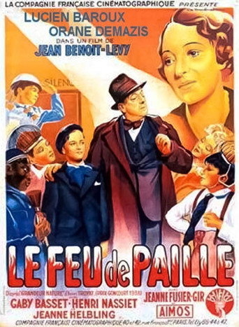 Movie poster for Fire in the Straw (1939)