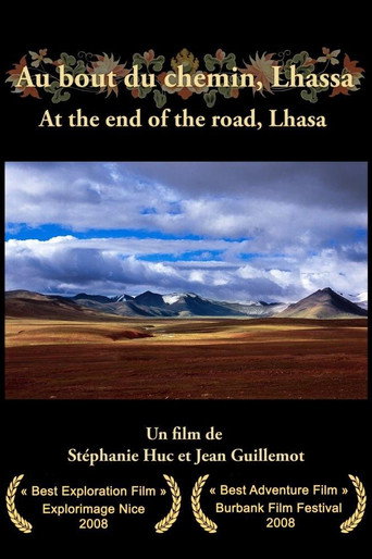 Movie poster for At the End of the Road, Lhasa (2008)