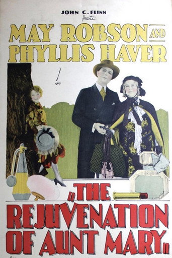 Movie poster for The Rejuvenation of Aunt Mary (1927)