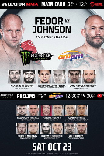 Bellator 269: Fedor vs. Johnson poster