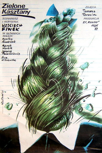 Movie poster for Zielone kasztany (1986)